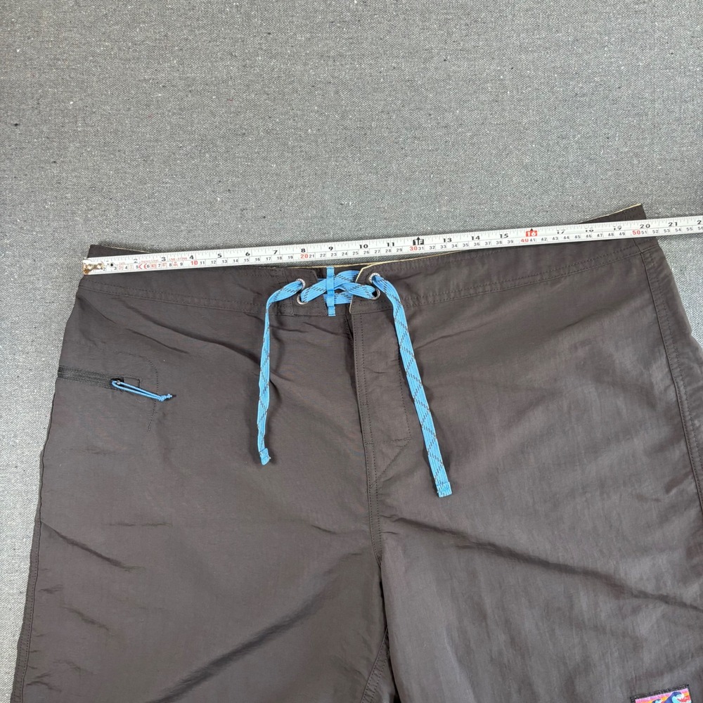 Patagonia NWOT Board Shorts Mens 40 Gray Recycled Nylon Swim Trunks - Picture 5 of 8